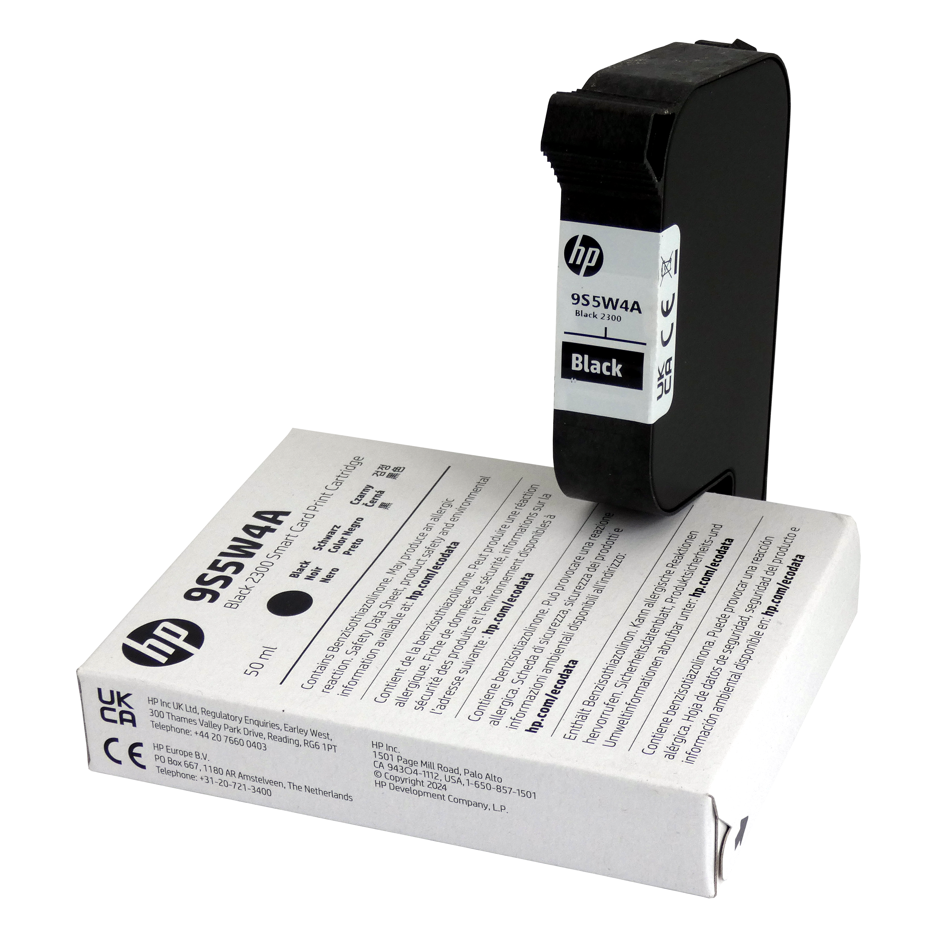 HP original Patrone 2300 Black Dye high OD (9S5W4A)