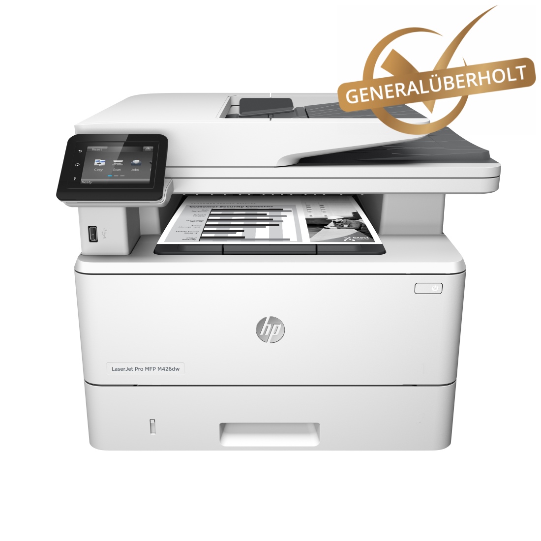 generalüberholter HP LaserJet Pro M426fdn MFP + originalem XL-Toner