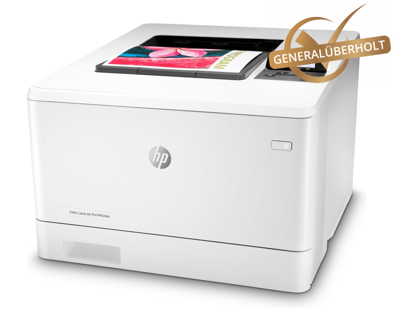 HP Color LaserJet Pro M454dn; ca. 3.900 gedruckte Seiten