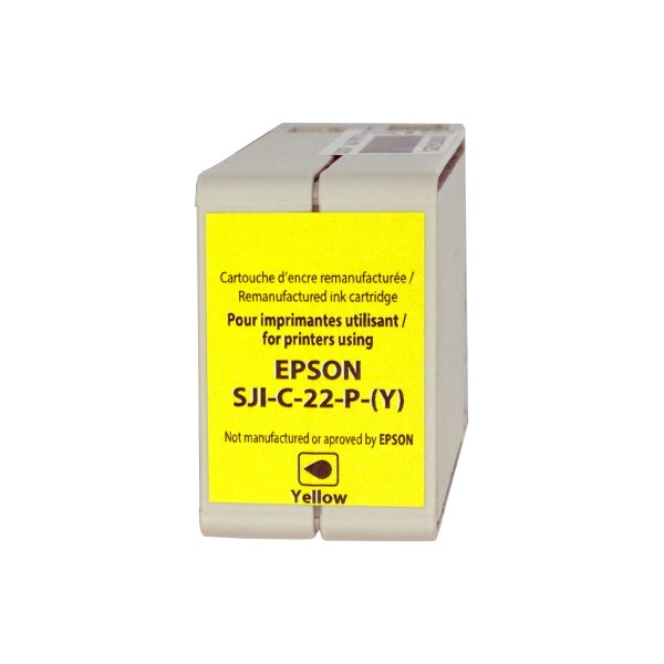 alternative EPSON Patrone SJIC22P (Y)